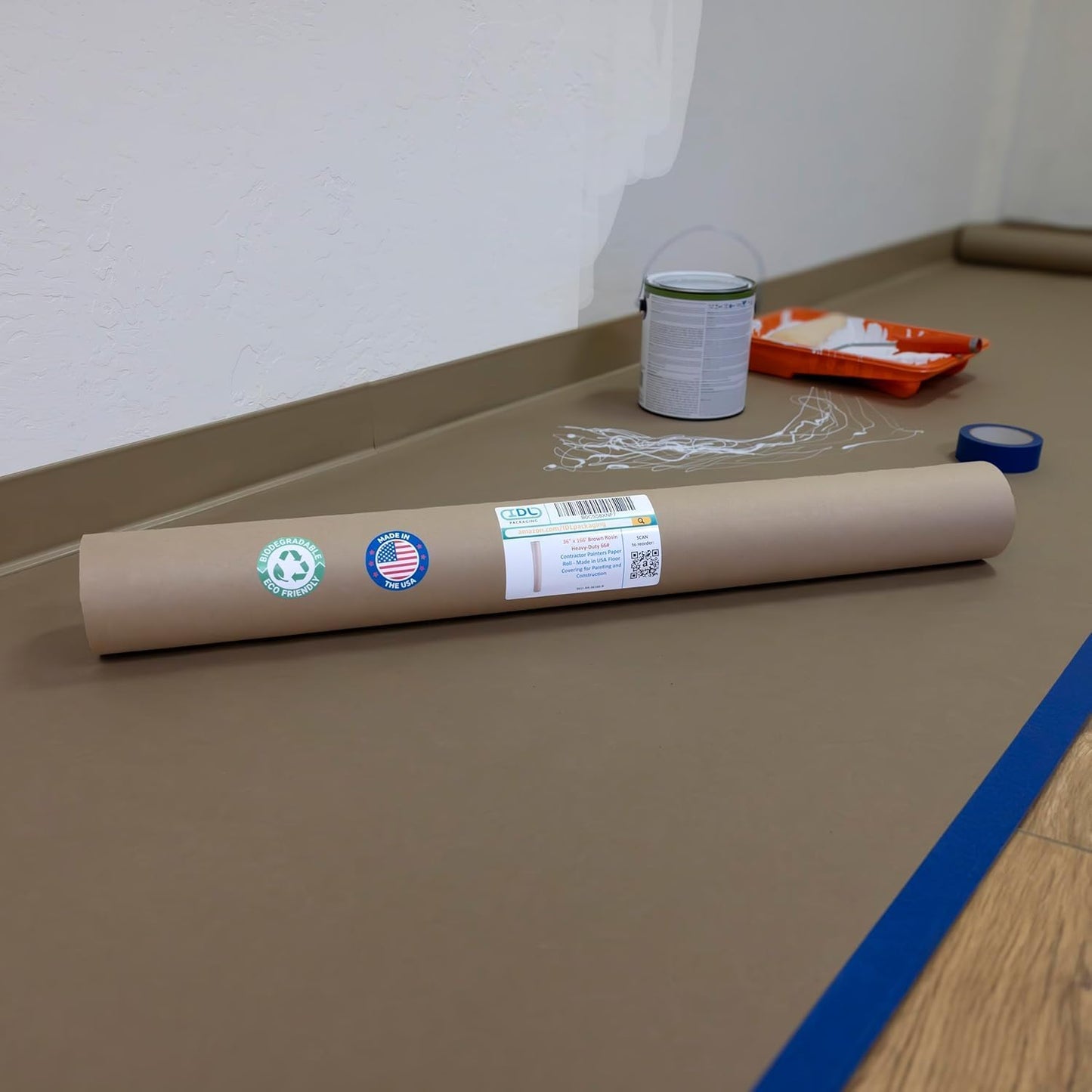 Brown Rosin Masking Paper for Reliable Surface Protection
