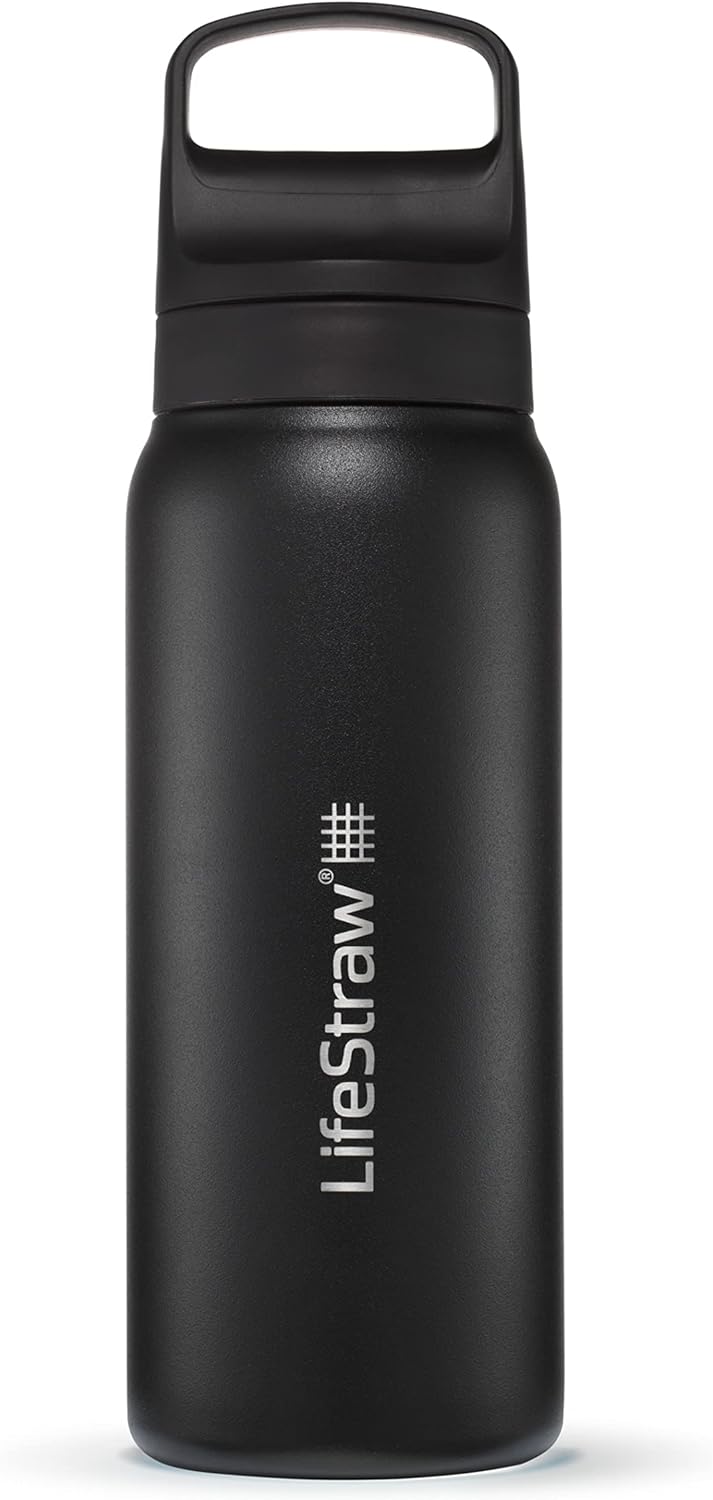 LifeStraw Go Series Insulated Stainless Steel Water Filter Bottle