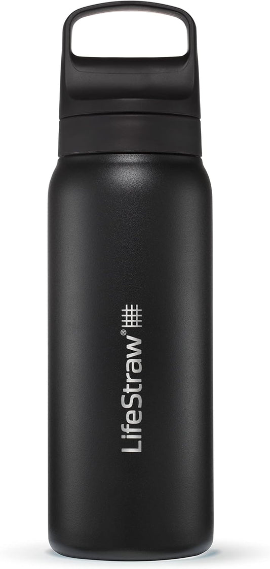 LifeStraw Go Series Insulated Stainless Steel Water Filter Bottle