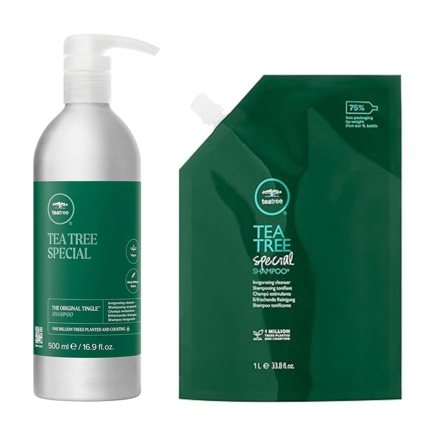 Tea Tree Special Shampoo for Deep Cleansing and Refreshing Scalp
