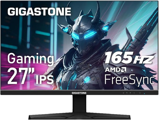 Gigastone 27 Gaming Monitor: Crystal Clear 165Hz Refresh Rate