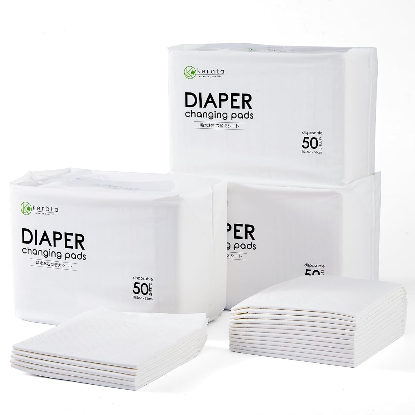 Ultra Absorbent Disposable Changing Pads for Baby, 150 Pack