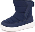 Toddler Snow Boots for Kids - Lightweight Waterproof Fur Lined Winter