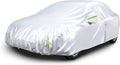 Silver Weatherproof Car Cover for Sedans up to 170in - Durable