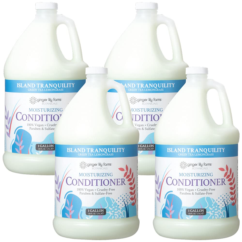 Moisturizing Conditioner for Dry Hair with Green Tea Lemongrass