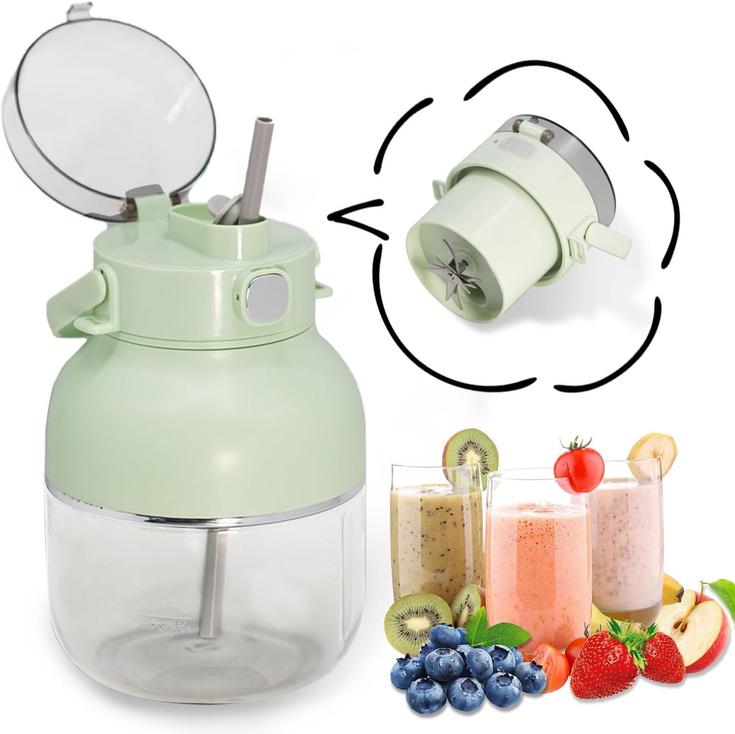 2024 Multifunctional Portable Blender - Ultimate Juicing Power!