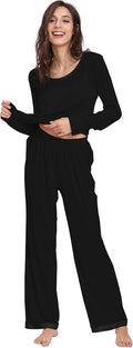 Viscose from Bamboo Women's Pajama Sets Super Soft Long Sleeve - Cozy