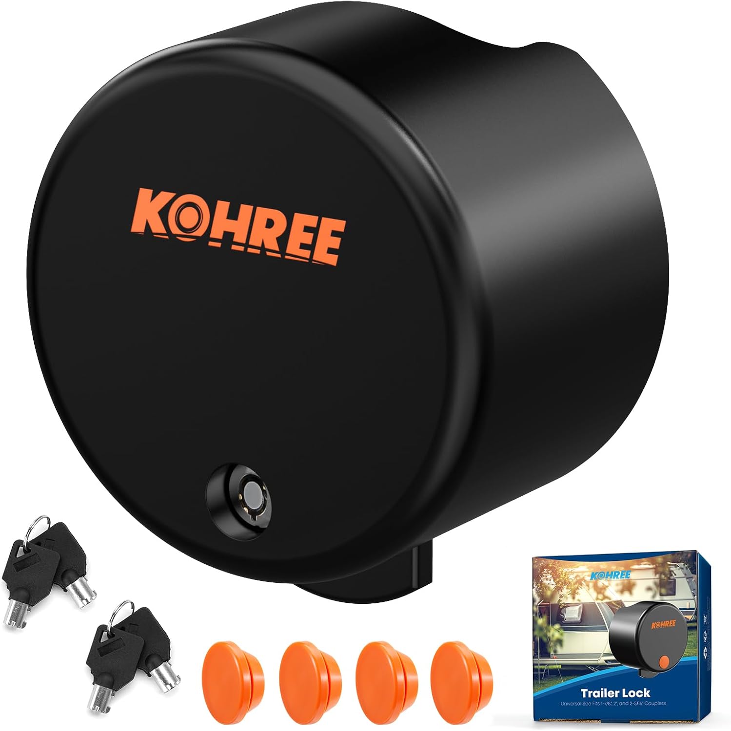 Kohree Heavy Duty Trailer Coupler Lock for Ultimate Security