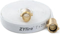2 in ID Fire Hose 25 ft Single Jacket TPU - Lightweight Durable