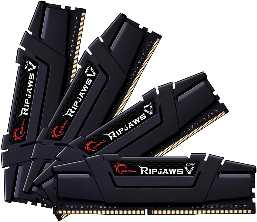 G.SKILL RipjawsV Series DDR4 RAM 128GB 3200MT/s for Gaming