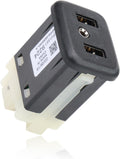USB Port AUX Interface Jack for Chevy Buick Cadillac GMC - Dual USB