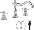 GGStudy Two Handles Three Holes Faucet for Stylish Bathrooms