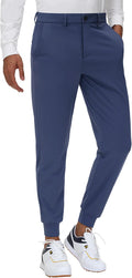 29in JWM Men's Stretch Golf Joggers Pants - Slim Tapered Fit