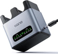 llano 20W LP-E6P LP-E6NH Battery Charger - Fast Dual Slot Charging