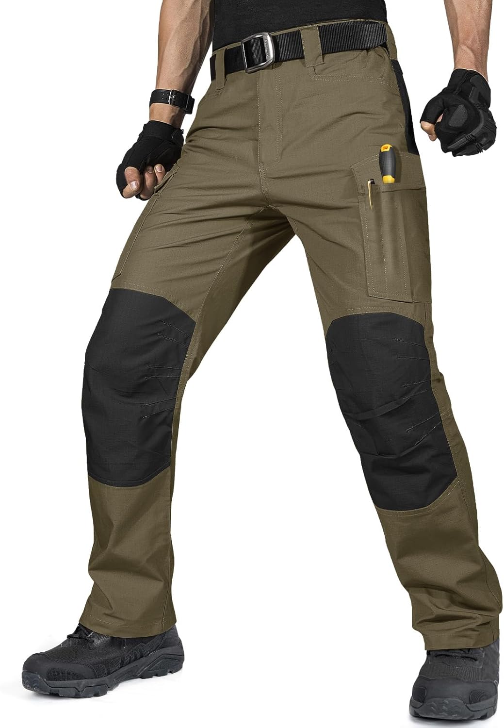 FREE SOLDIER Men's Tactical Pants for Hiking and Work Use