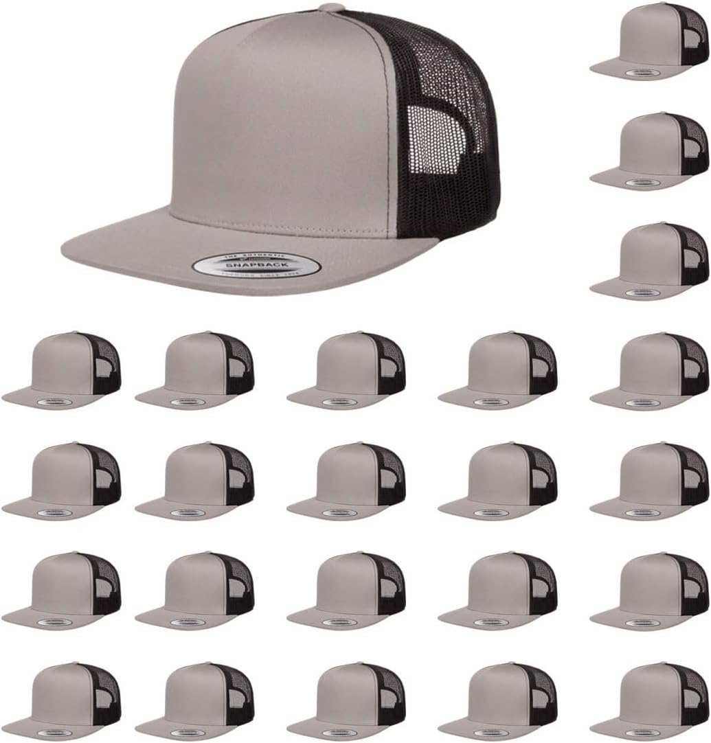Yupoong 5-Panel Classic Trucker Cap for Ultimate Comfort