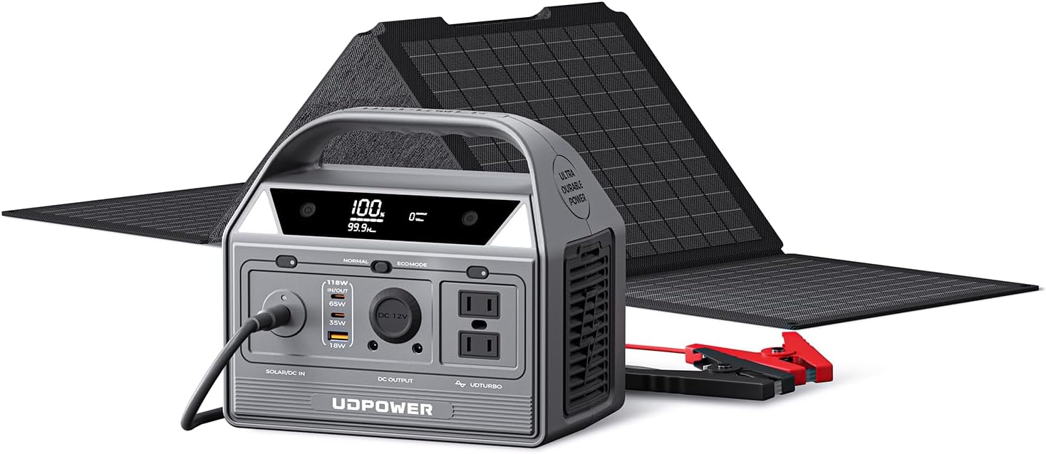 Power Everywhere: 400W Solar Generator & Battery Pack