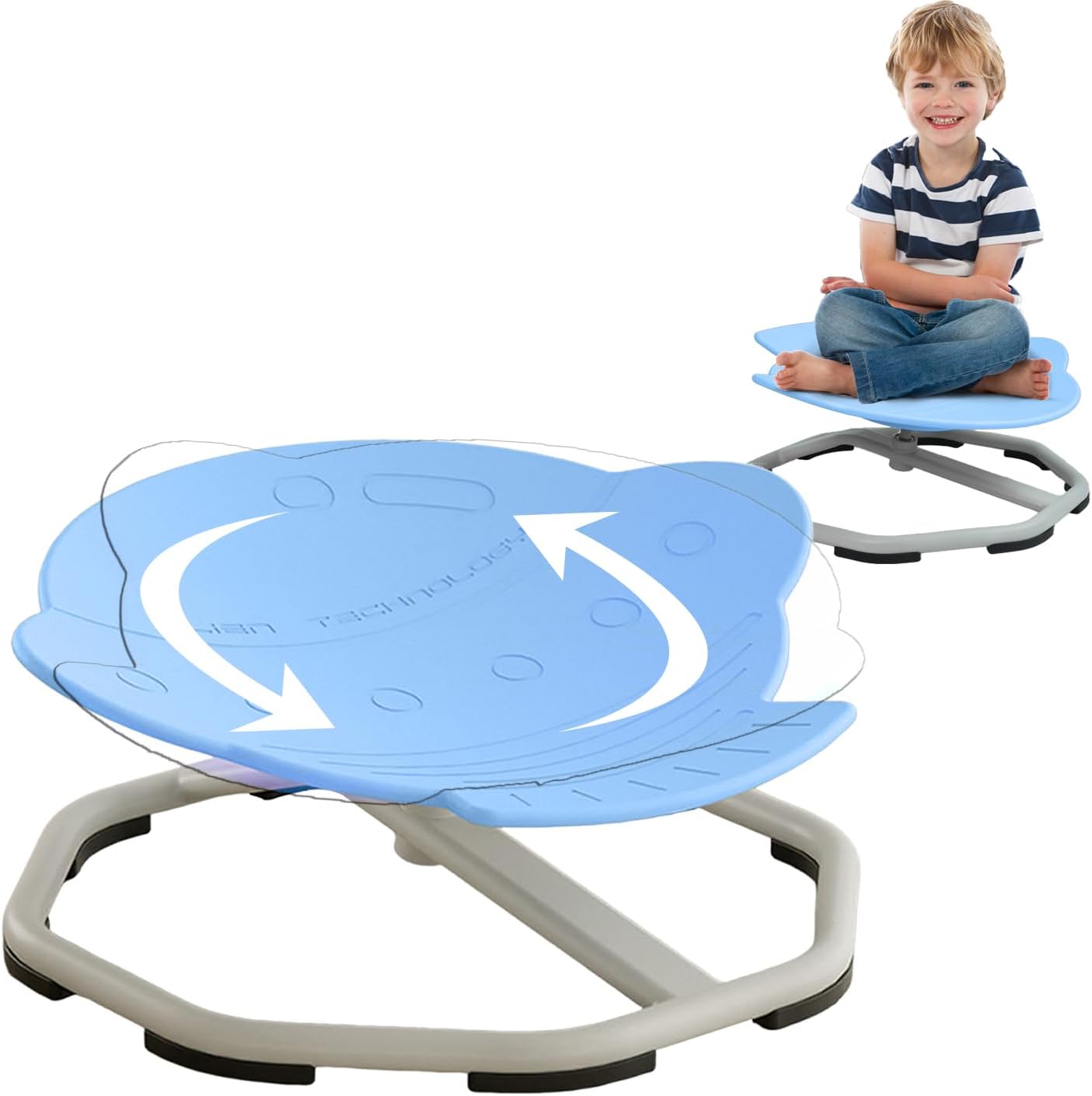Sensory Swivel Chair for Autism Kids - Improve Balance & Coordination