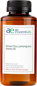 Green Tea & Lemongrass Aroma Oil Blend - Long-Lasting Diffuser Oil