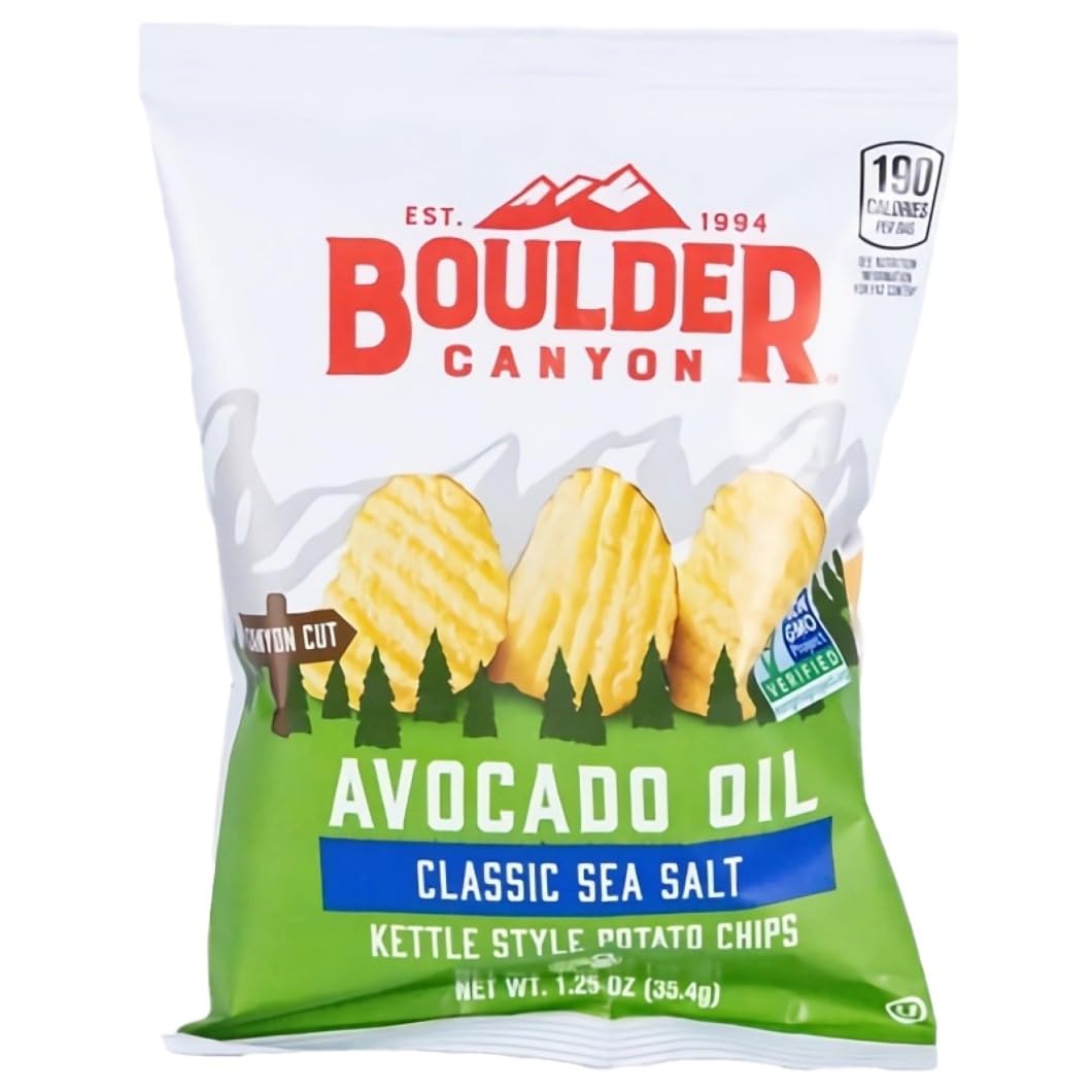 Boulder Canyon Classic Sea Salt Kettle Style Potato Chips Review