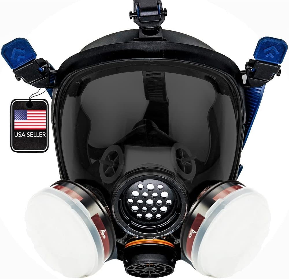 Gas Mask Survival Respirator for Nuclear and Chemical Protection