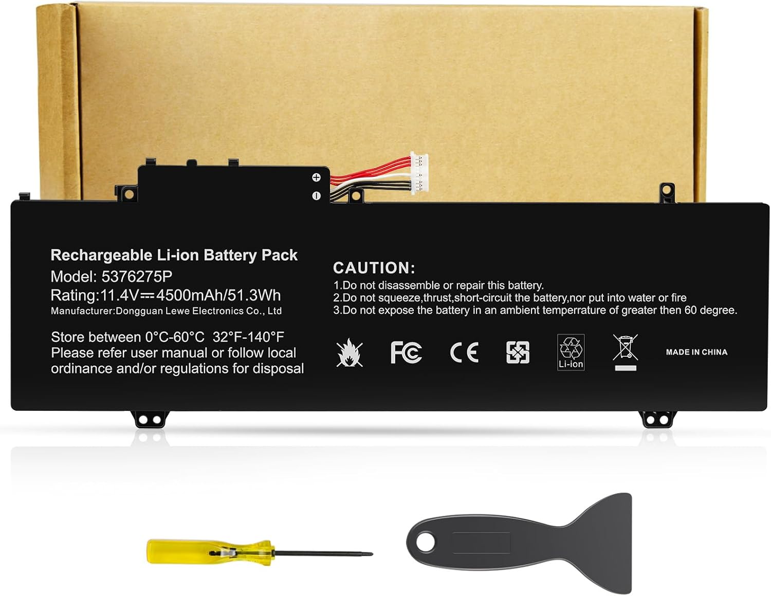Futurebatt 5376275P Laptop Battery Replacement for Gateway Models
