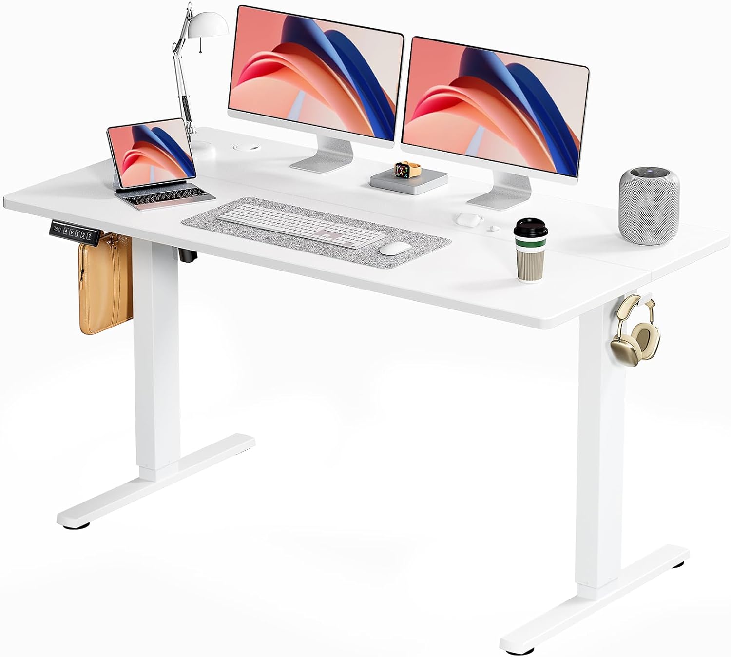 Adjustable Height Electric Standing Desk for Ergonomic Comfort