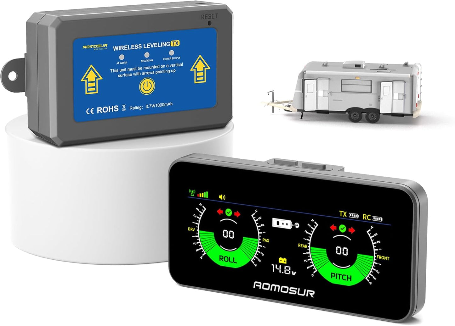 RV Leveling System Smart Wireless Leveler for Travel Trailers