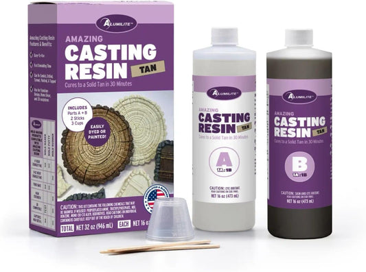 Amazing Tan Casting Resin Kit for Durable Arts and Crafts