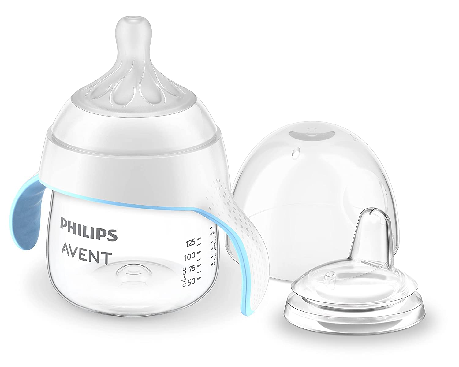 Philips AVENT Natural Trainer Sippy Cup - Easy Transition, Soft Spout, 5oz