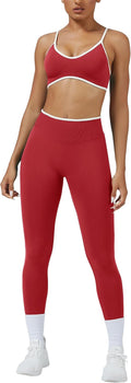 Womens 2 Piece Seamless Workout Set - Scrunch Butt High