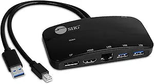 Mini DisplayPort Thunderbolt 2 Dock for 1080p Video Output