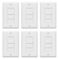 Digital Dimmer Light Switch for 200W LED/CFL - Smooth Slider Control