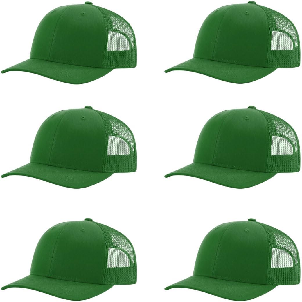 Richardson 112 Classic Six-Panel Adjustable Snapback Trucker Cap