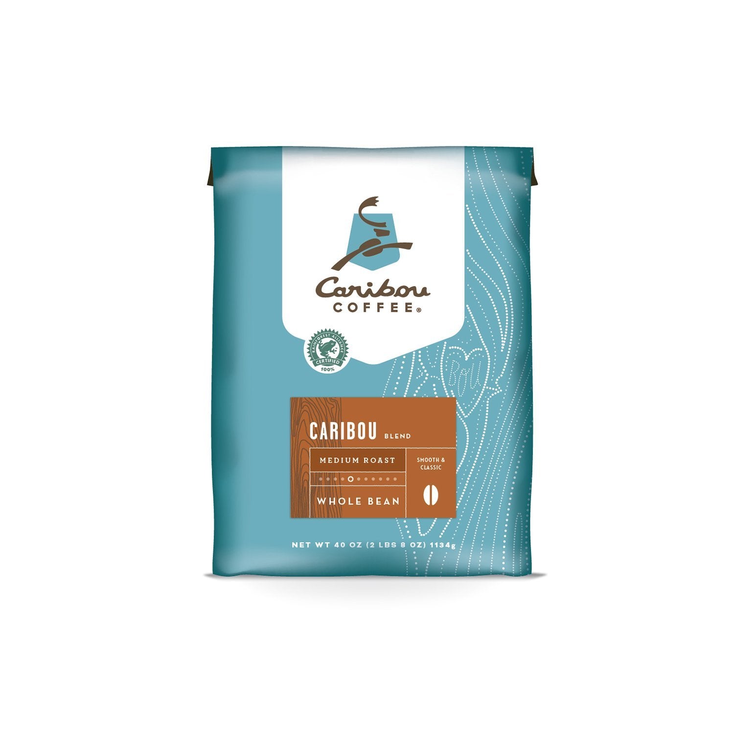 Caribou Coffee Blend Whole Bean Value Pack for Smooth Mornings