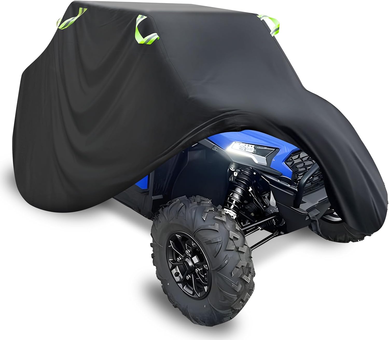StarknightMT UTV Cover for 2-3 Seater Vehicles with Reflective Strips