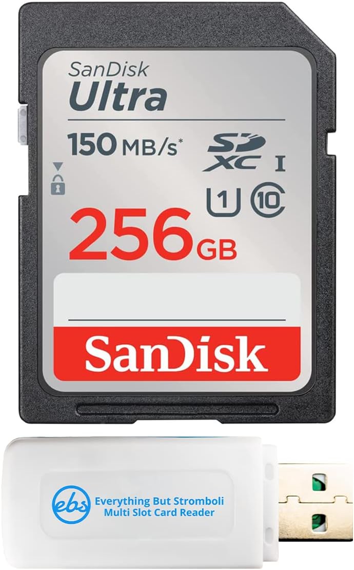 High Capacity Memory Card Bundle for Mirrorless Cameras