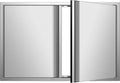 Outdoor Kitchen Doors 36W x 24H Double BBQ Access Doors - Durable 304