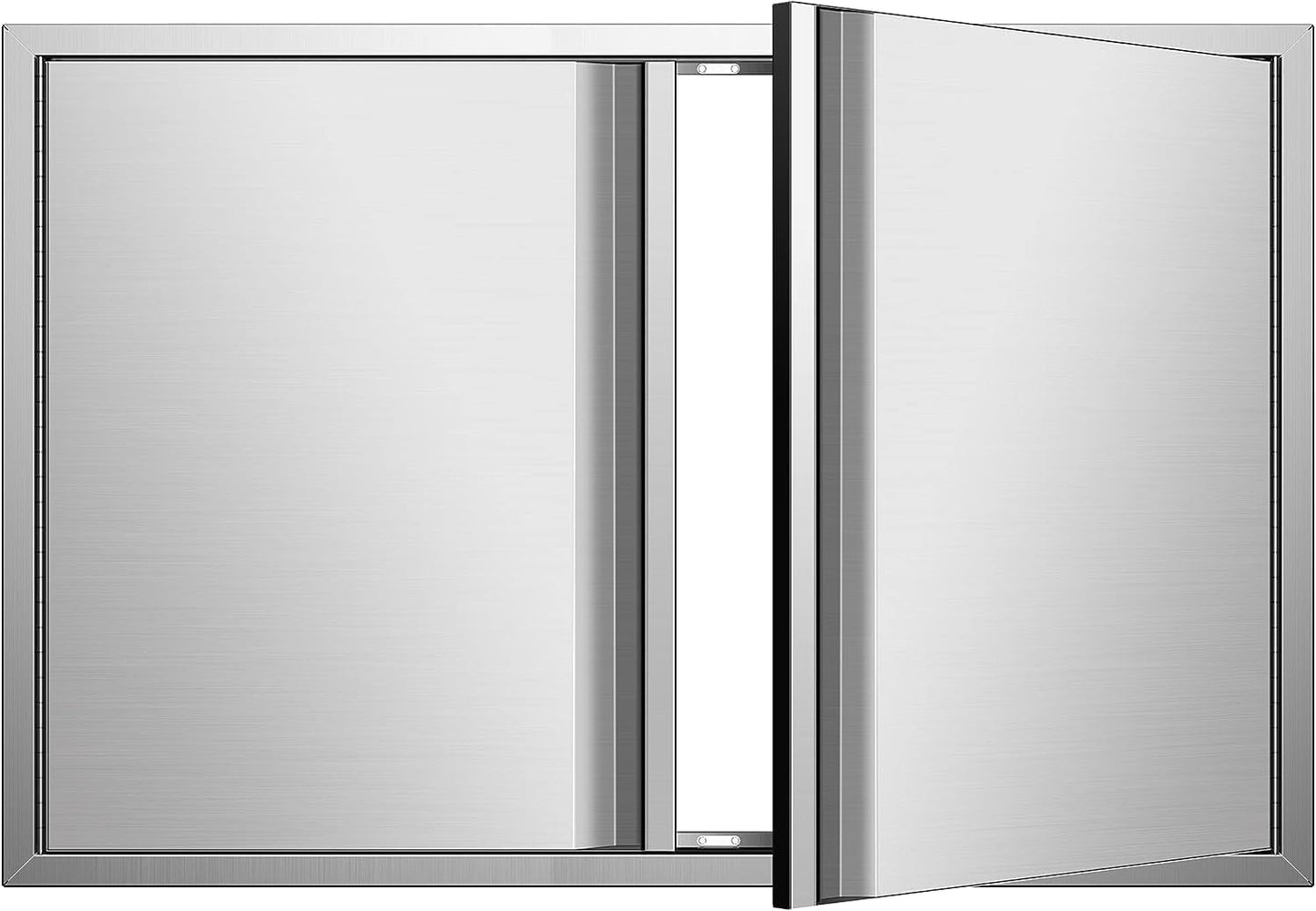 Outdoor Kitchen Doors - 36W x 24H Inch Double BBQ Access Doors
