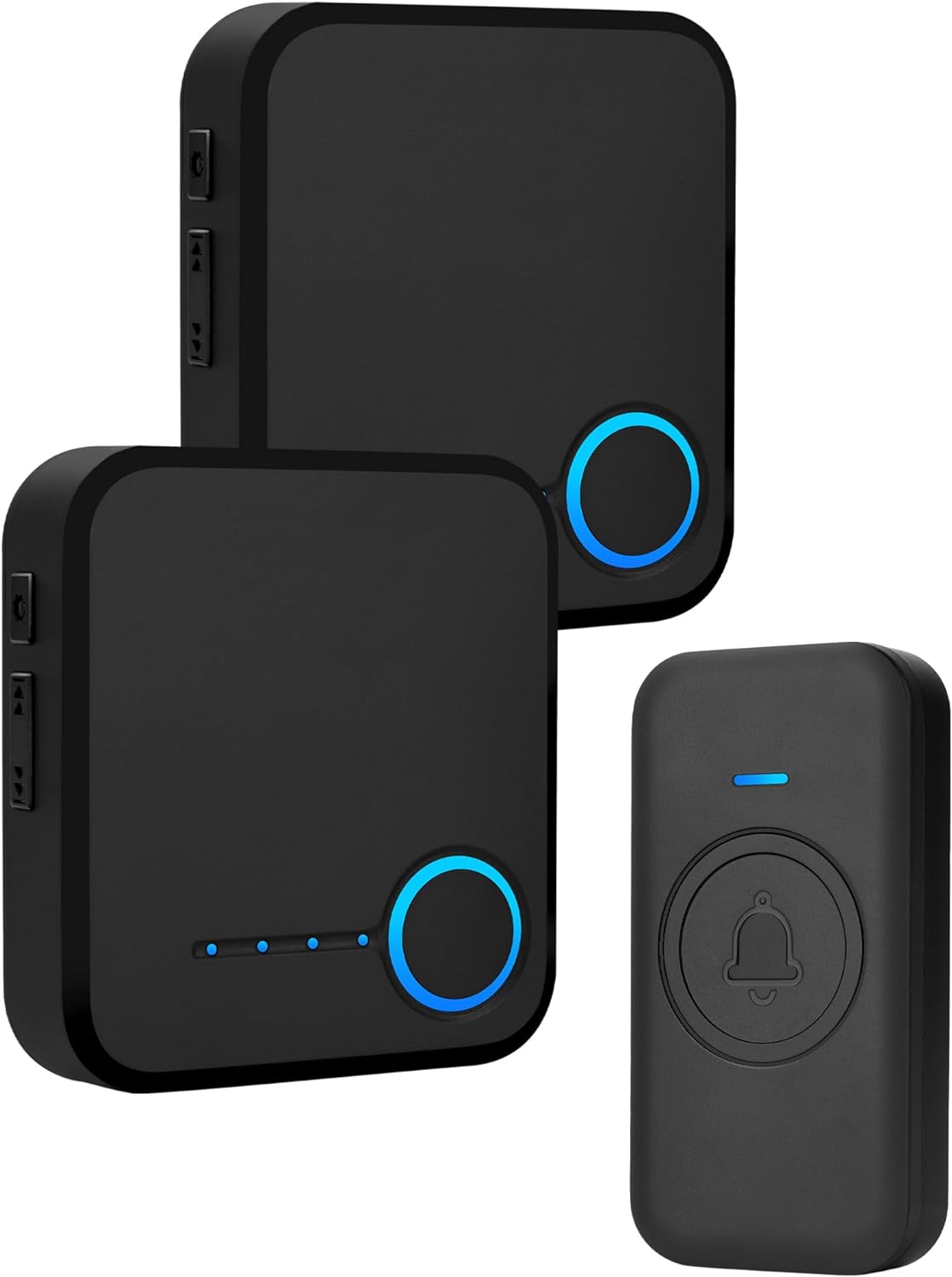 Wireless Waterproof Doorbell 60 Chimes 1000ft Range - Signal Anywhere!