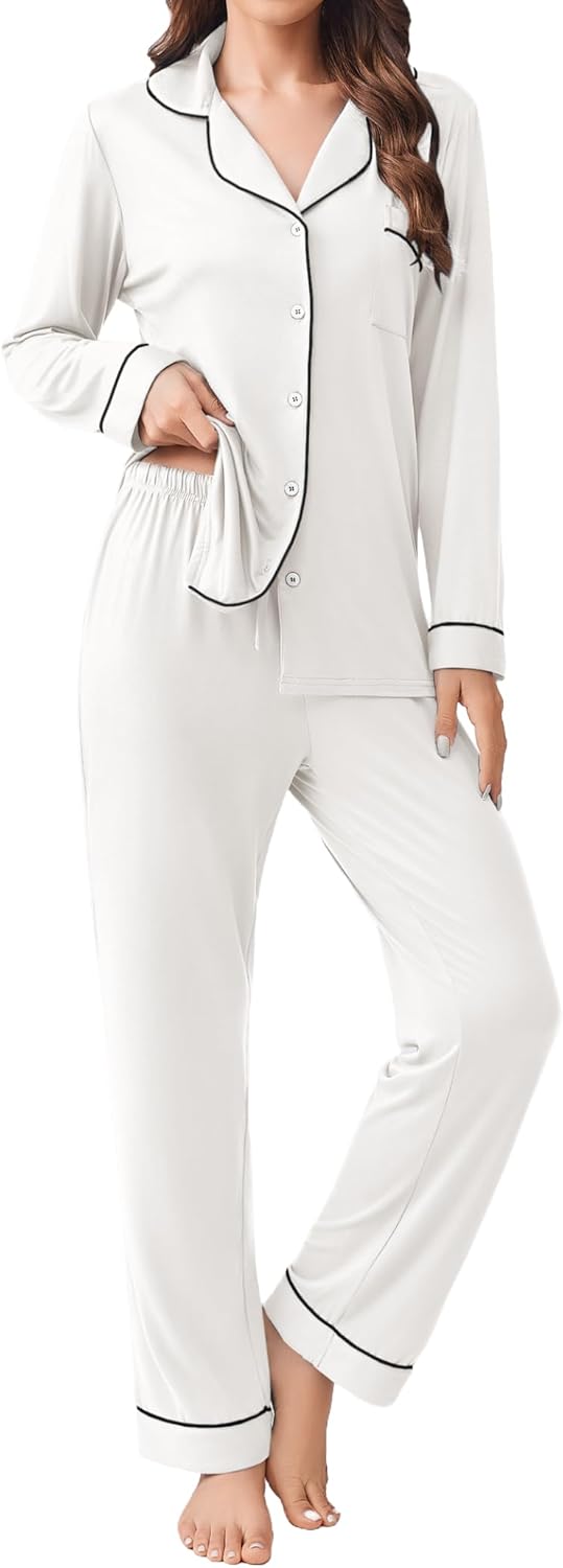 Ekouaer Womens Pajamas Set for Comfort and Style at Home
