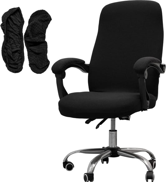 Universal Stretch Office Chair Cover - Comfort & Style! 