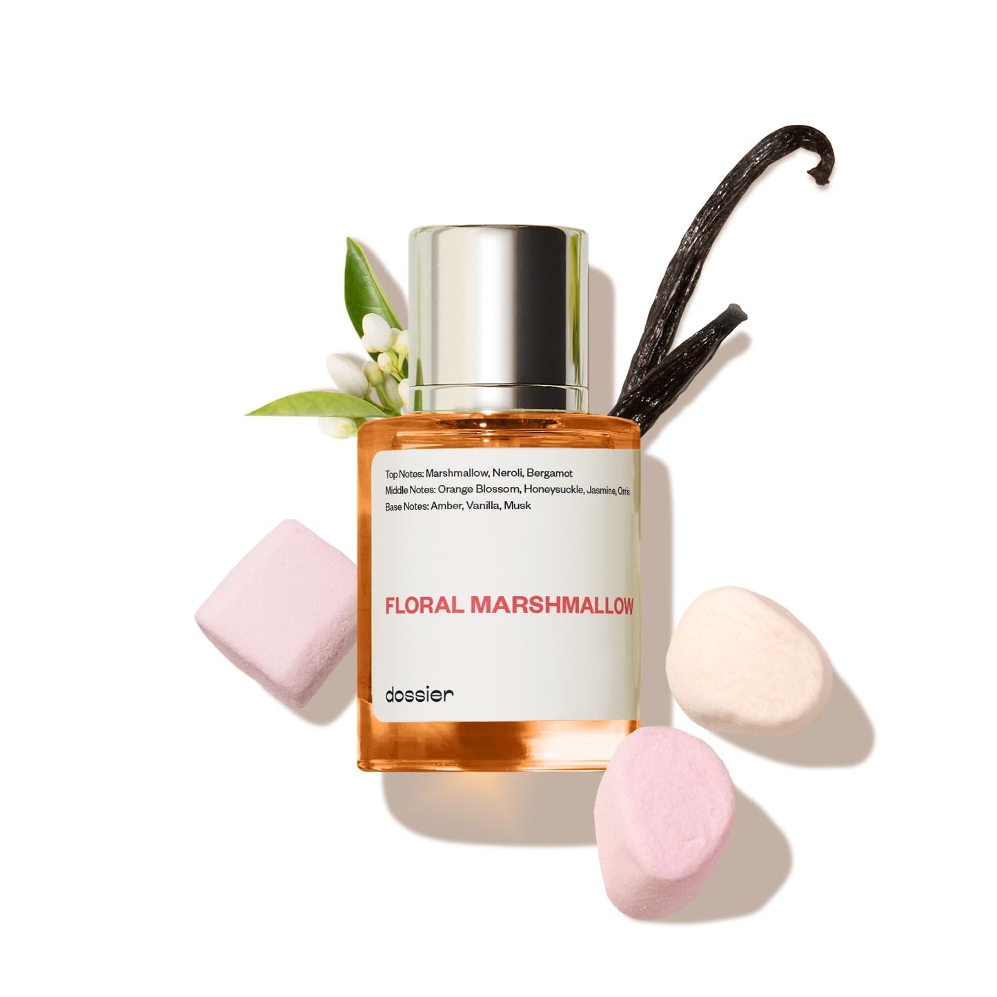 Dossier Floral Marshmallow Eau de Parfum - Captivating Scent