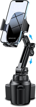 Miracase Upgraded Cup Phone Holder for Car Long Neck - Stable Mount
