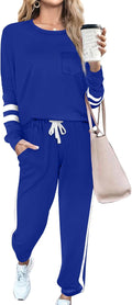 RUBZOOF Lounge Sets for Women 2 Piece Travel Sweatsuits (Style 4PD7)