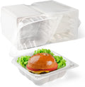 YANGRUI Food Containers 6ft 17 oz 55 Pack - Fog-Resistant Burger Boxes