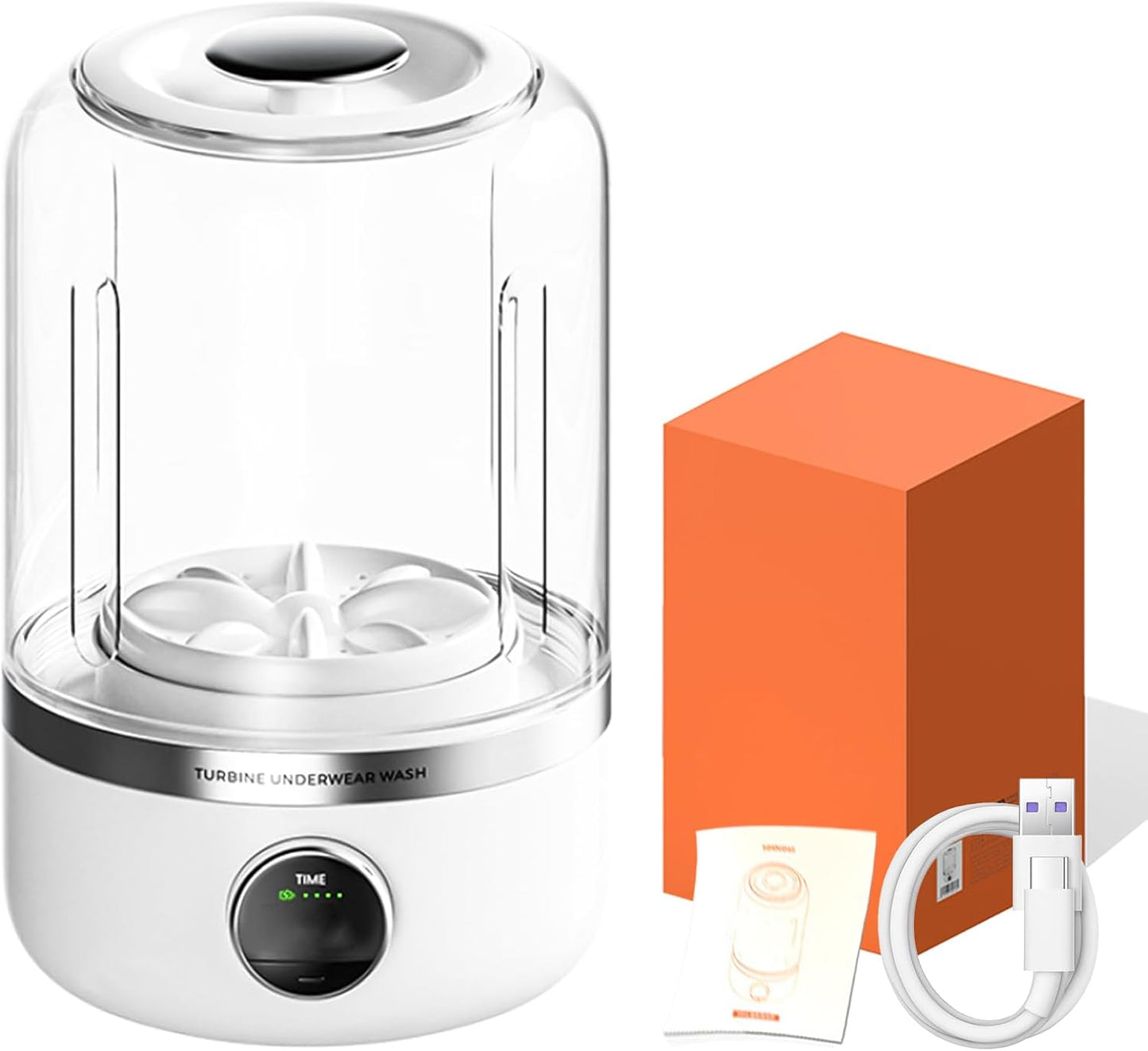 Ye02 Mini Underwear Washer: Portable Rechargeable Laundry Cup