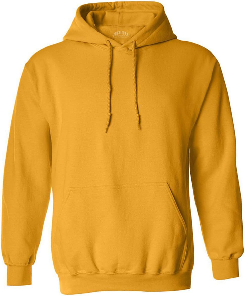 Joe's USA Mens Fleece Pullover Hoodie for Everyday Comfort