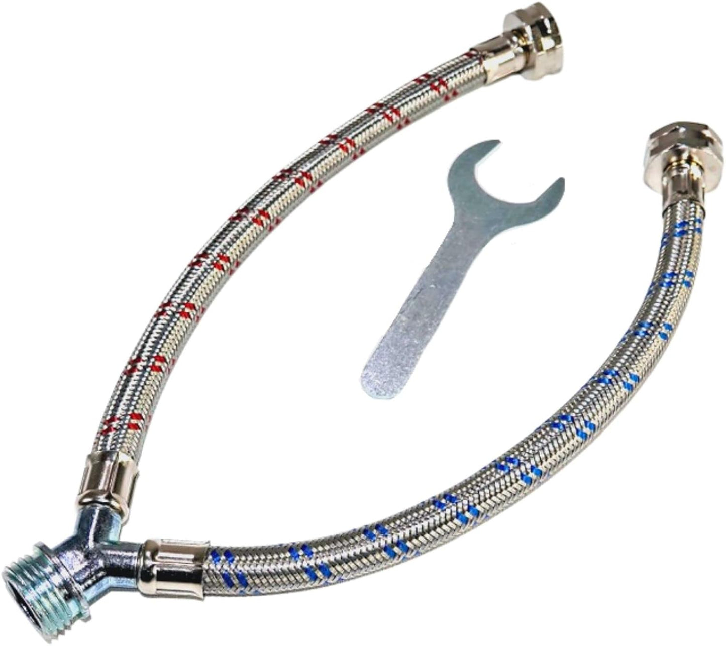 Burst-Proof Stainless Steel Y-Splitter Hose - Hippohose