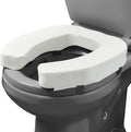 Lunderg Padded Toilet Seat Riser for Seniors - Adds 2 Inches